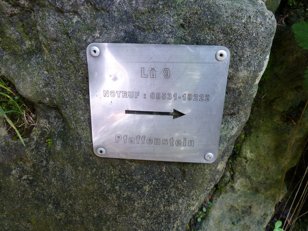 Blechschild